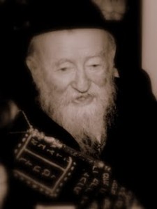 Rabbi Kramer with Sefer Torah